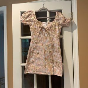 Reverse size small pink dress.